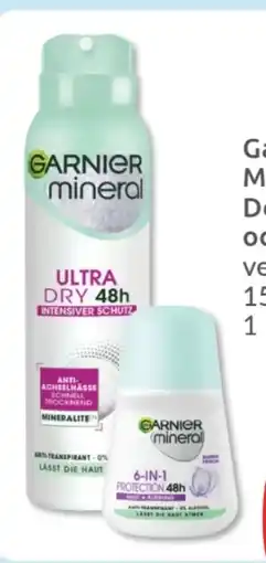 Budni Garnier Mineral Deo-Spray Angebot