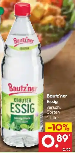 Netto Marken-Discount Bautz'ner Kräuter-Essig Angebot