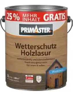 Globus Baumarkt Primaster Wetterschutzlasur Angebot