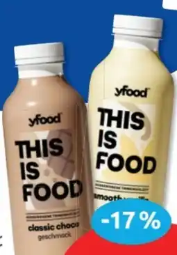 Budni YFood This is Food Trinkmahlzeit Angebot