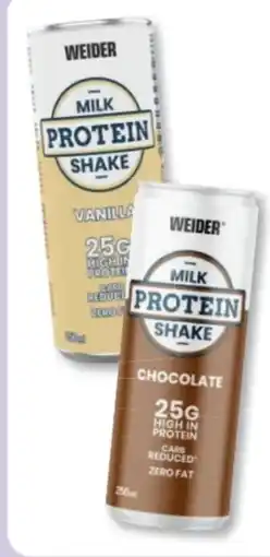 Budni Weider Milk Protein Shake Angebot