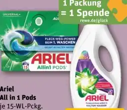 REWE Ariel All in 1 Pods Angebot