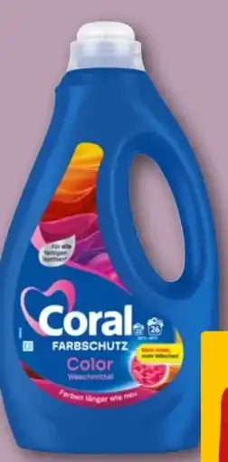 REWE Coral Waschpulver Color Angebot