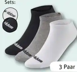 REWE Adidas Damen Sneakersocken 3er Pack Angebot
