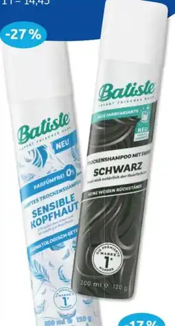 Budni Batiste Trockenshampoo Angebot