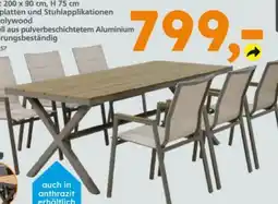 Globus Baumarkt Primaster Dining Set Milos Angebot