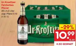 Netto Marken-Discount Ur Krostitzer Feinherbes Pilsner Angebot