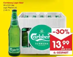 Netto Marken-Discount Carlsberg Lager Beer Angebot