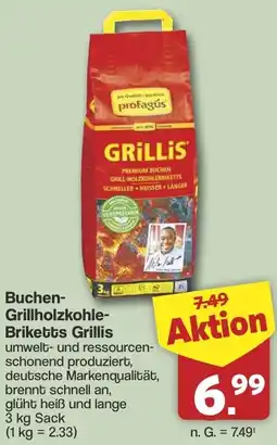 Famila Nord West proFagus Buchen Grillholzkohle Briketts Grillis Angebot