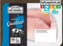 REWE Metzgerei Wilhelm Brandenburg Schweineschnitzel Angebot