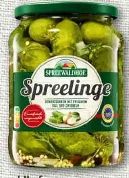 nahkauf Spreewaldhof Spreelinge Gewürzgurken Angebot