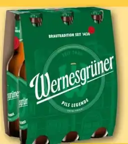 REWE Wernesgrüner Pils Legende Angebot