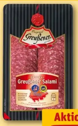 REWE Greußener Salami Angebot