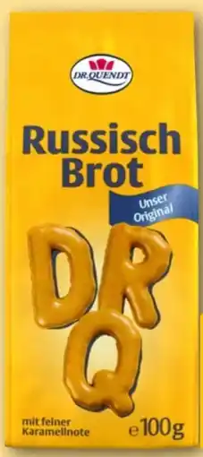 REWE Dr. Quendt Dresdner Russisch Brot Angebot