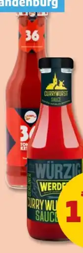 PENNY Werder Curry 36 Tomatenketchup Angebot