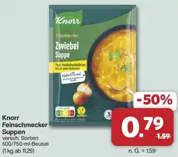 Famila Nord West Knorr Feinschmecker Suppen Angebot