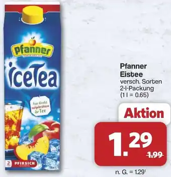 Famila Nord West Pfanner Eistee Angebot