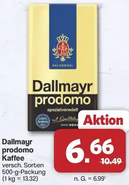 Famila Nord West Dallmayr prodomo Kaffee Angebot