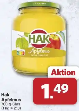 Famila Nord West Hak Apfelmus Angebot