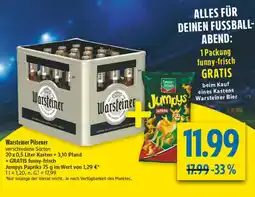 diska Warsteiner Pilsener Angebot