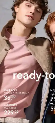 Peek & Cloppenburg Hamburg FINSHLEY & HARDING Strick-Shirt Angebot