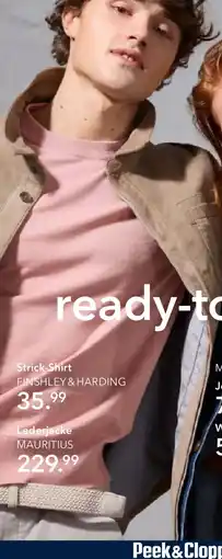 Peek & Cloppenburg Hamburg MAURITIUS Lederjacke Angebot