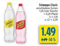 diska Schweppes Classic Angebot