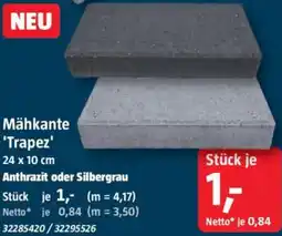 Bauhaus Mähkante 'Trapez' Angebot