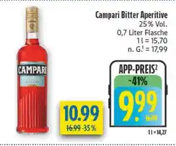 diska Campari Bitter Aperitive Angebot