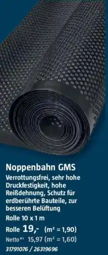 Bauhaus Noppenbahn GMS Angebot