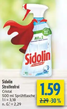 diska Sidolin Streifenfrei Cristal Angebot