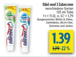 diska Odol-med 3 Zahncreme Angebot