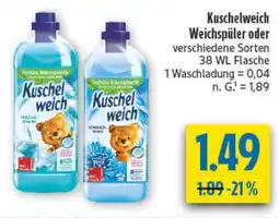 diska Kuschelweich Weichspüler Angebot