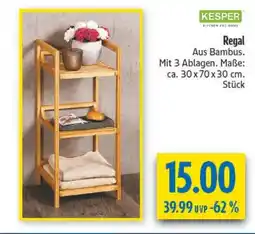 diska KESPER Regal Angebot