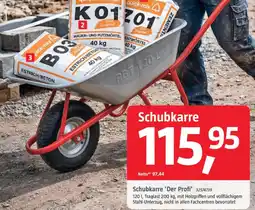 Bauhaus Schubkarre 'Der Profi' Angebot