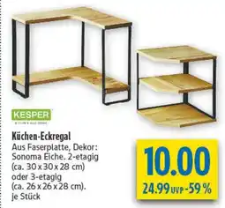 diska KESPER Küchen-Eckregal Angebot