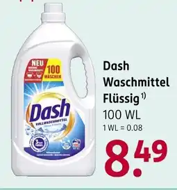 Rossmann Dash Waschmittel Flüssig Angebot