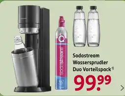 Rossmann Sodastream Wassersprudler Duo Vorteilspack Angebot