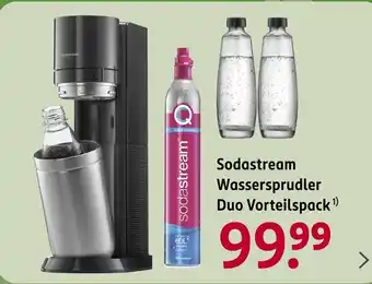 Sodastream Wassersprudler Duo Vorteilspack