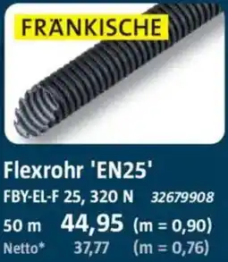 Bauhaus Flexrohr EN25 Angebot
