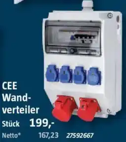 Bauhaus CEE Wandverteiler Angebot