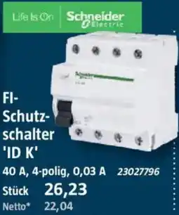 Bauhaus FI Schutzschalter 'ID K' Angebot