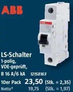 Bauhaus ABB LS-Schalter Angebot