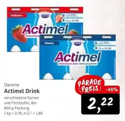 KONSUM Danone Actimel Drink Angebot