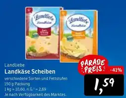 KONSUM Landliebe Landkäse Scheiben Angebot