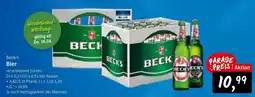 KONSUM Beck's Bier Angebot