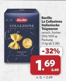 Combi Barilla la collezione italienische teigwaren Angebot