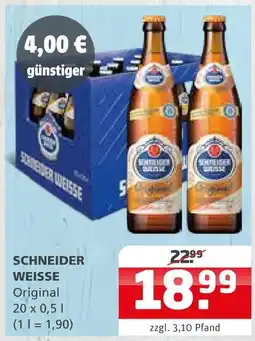 Getränke Quelle Schneider weisse original Angebot
