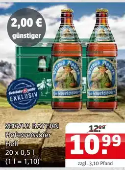Getränke Quelle Servus bayern hefeweissbier hell Angebot