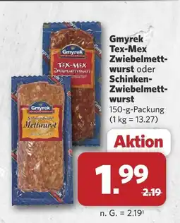 Combi Gmyrek tex-mex zwiebelmettwurst Angebot